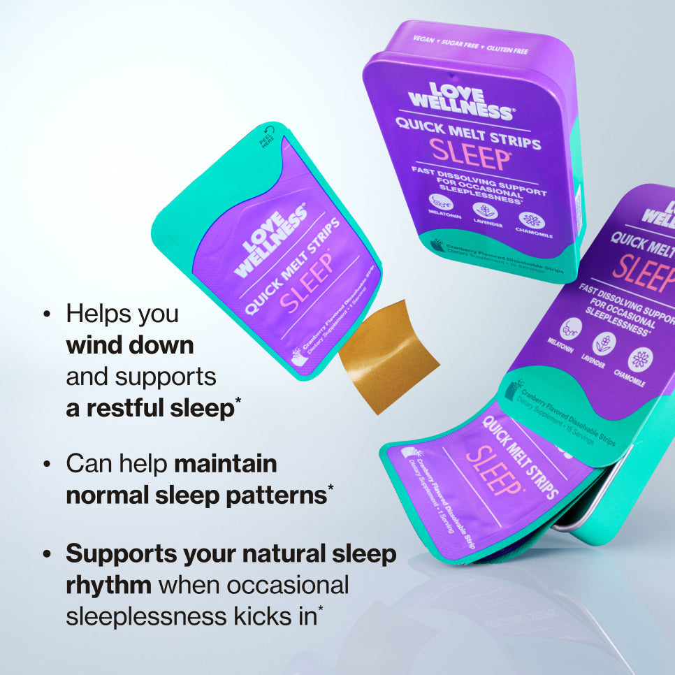 Sleep* Quick Melt Strips - 1 Pack