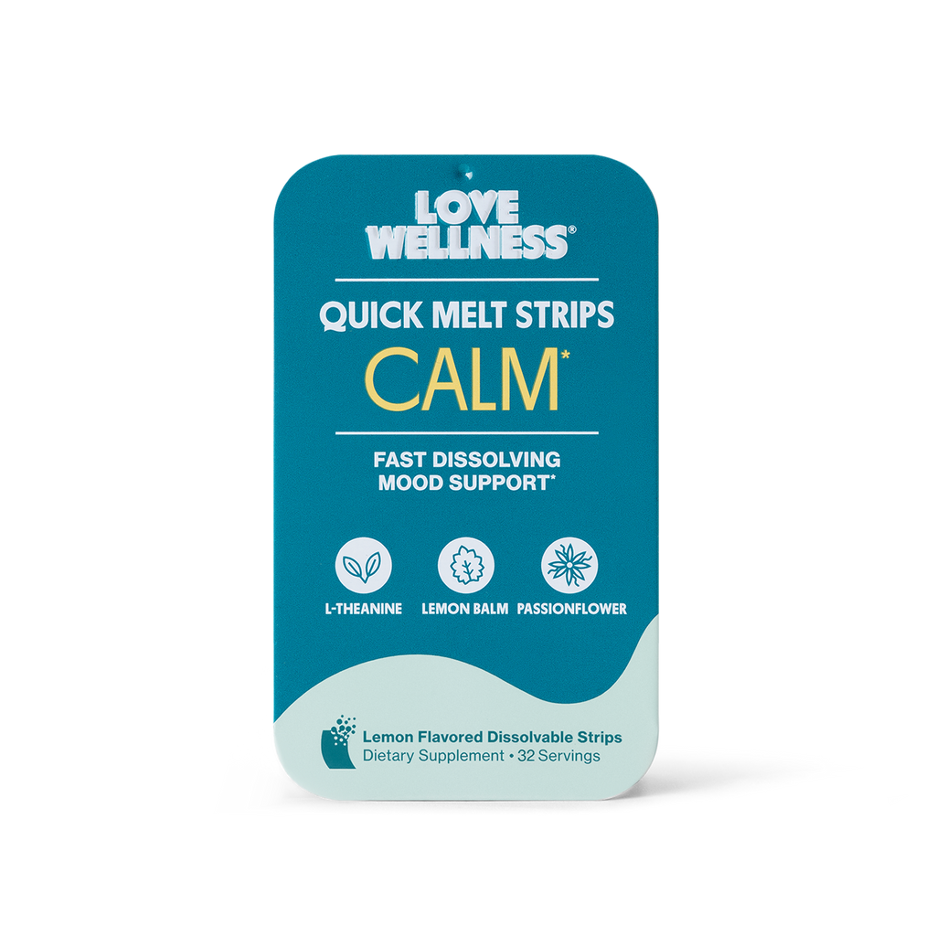 Calm* Quick Melt Strips - 1 Pack