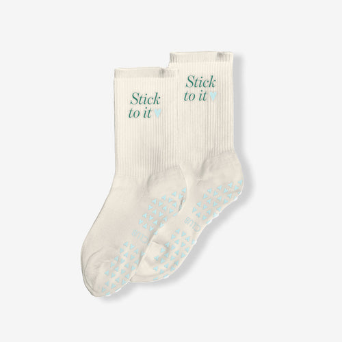 "Stick to it" Pilates Socks